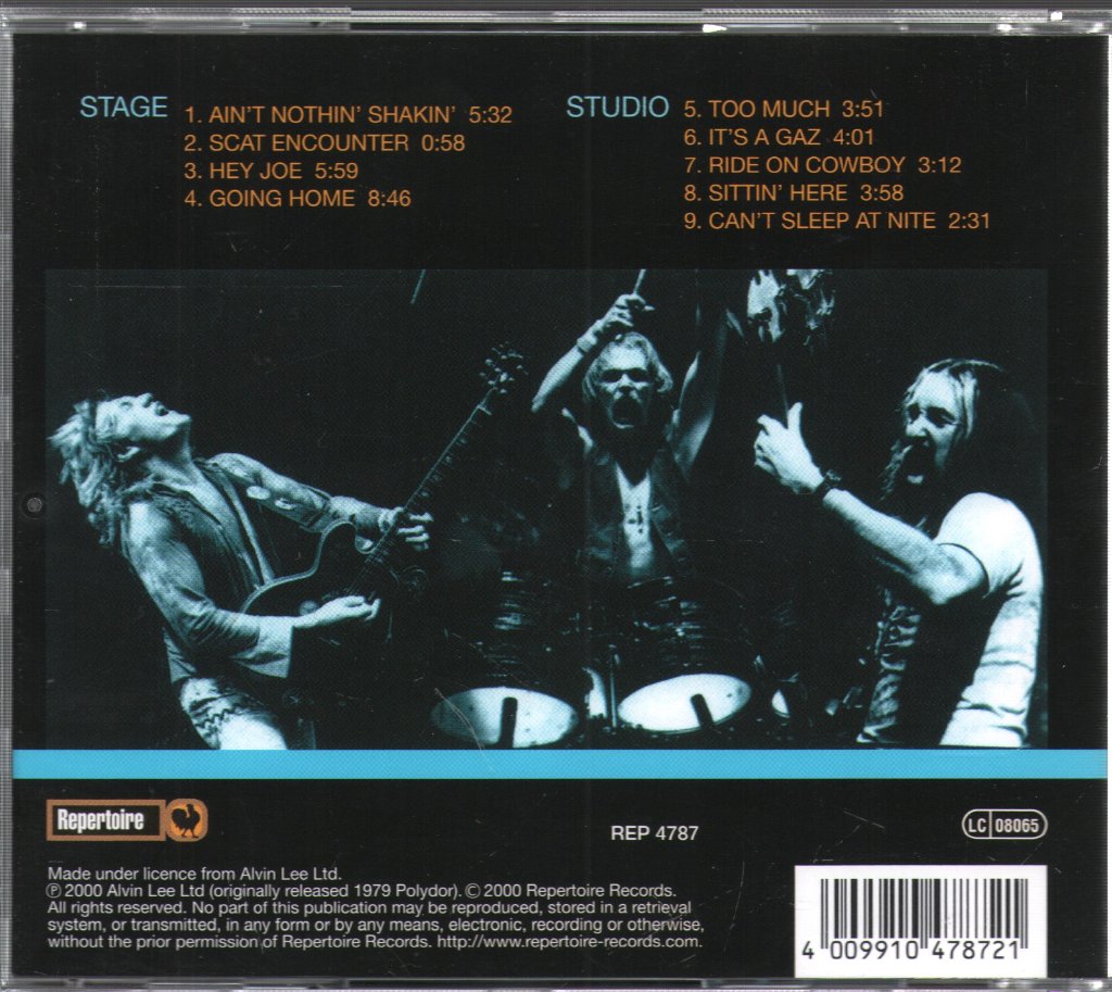 Alvin Lee And Ten Years Later - Ride On - Cd