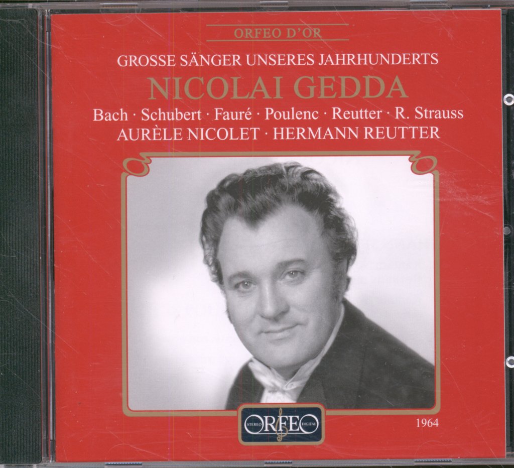 Nicolai Gedda - Liederabend - Cd