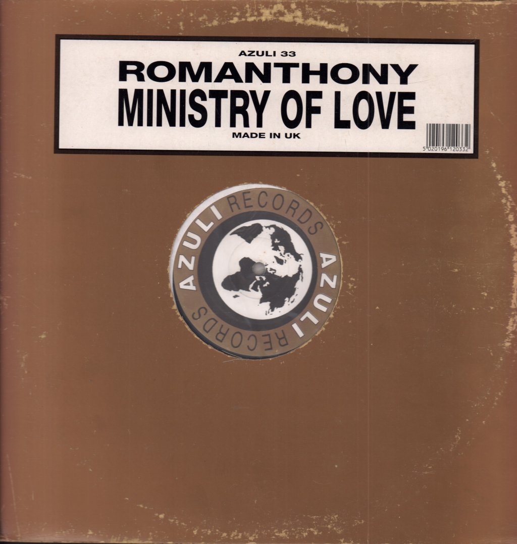 Romanthony - Ministry Of Love - 12 Inch