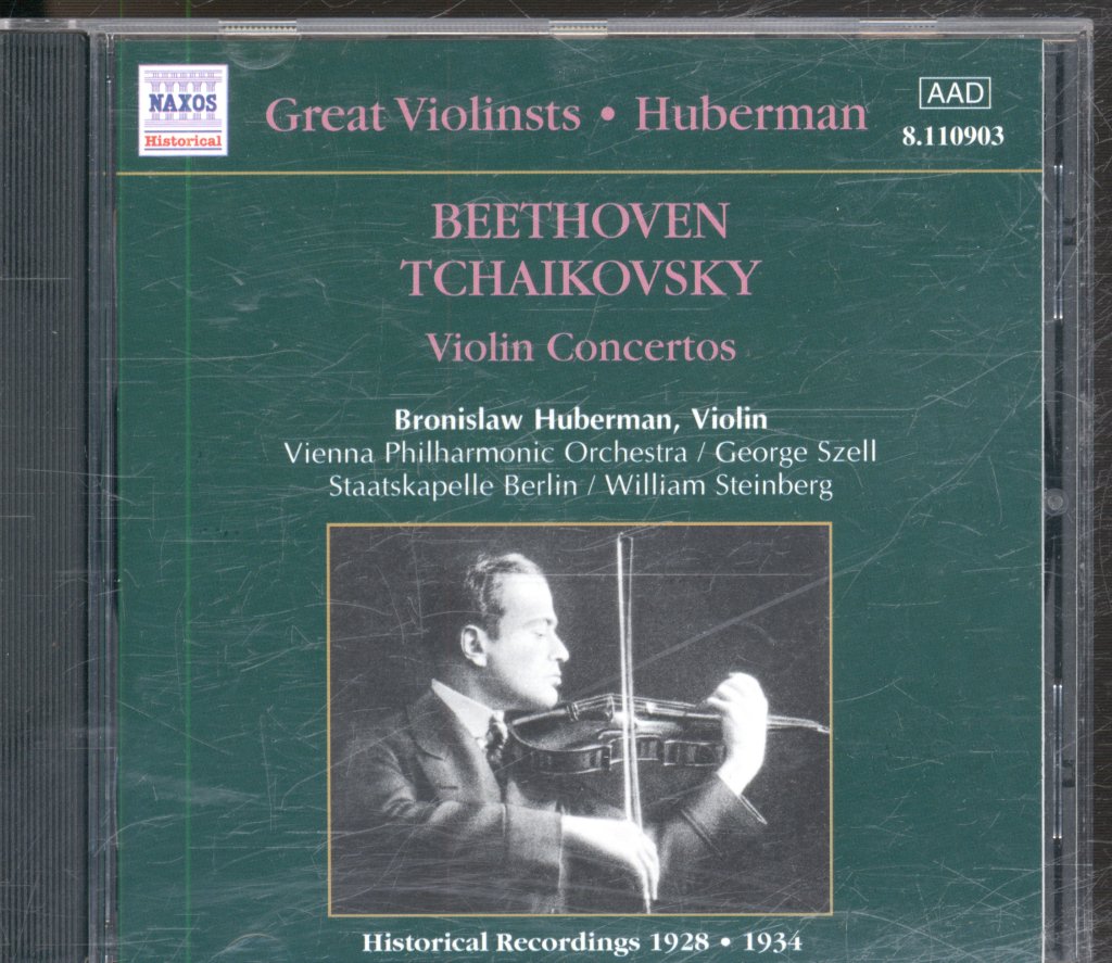 Bronislaw Huberman - Beethoven / Tchaikovsky - Violin Concertos - Cd