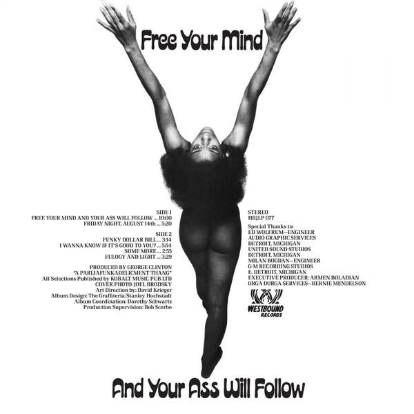 Funkadelic - Free Your Mind And Your Ass Will Follow - Lp