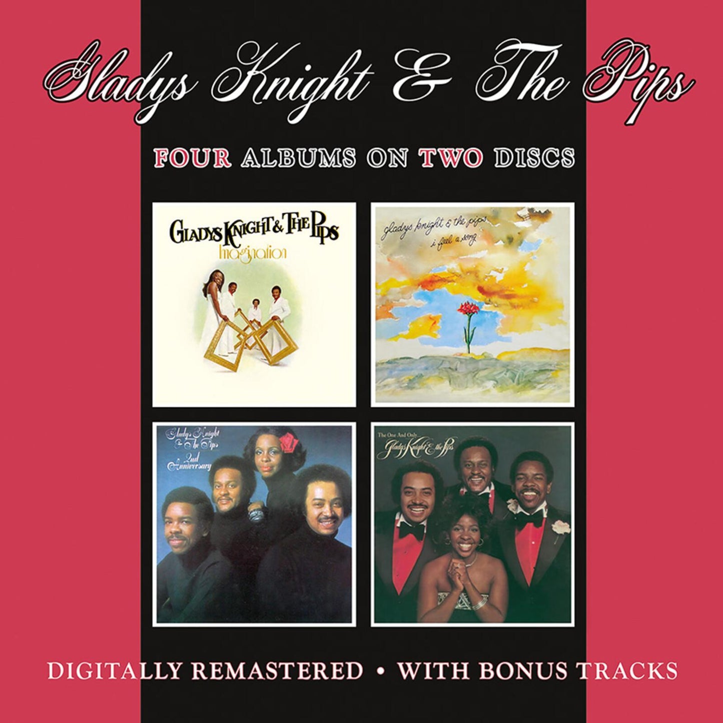 Gladys Knight And The Pips - Imagination / I Feel A Song / 2nd Anniversary / the One and Only... Plus Bonus Tracks - Double Cd