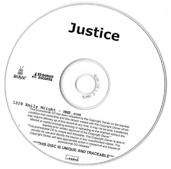 Justice - † Album - Cdr