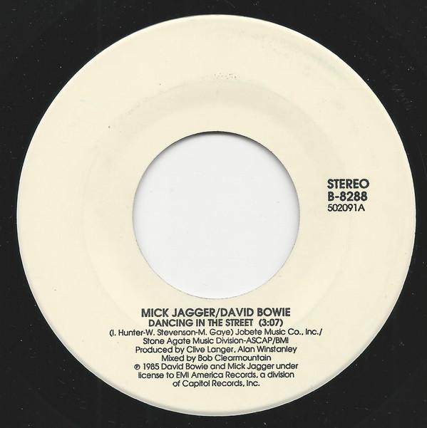 David Bowie And Mick Jagger - Dancing In The Street - 7 Inch