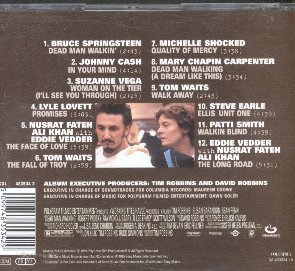 Various Artists - Dead Man Walking - Music From And Inspired By The Motion Picture - Cd