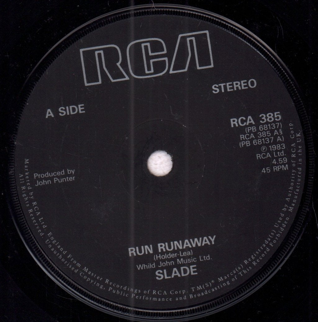Slade - Run Runaway - 7 Inch
