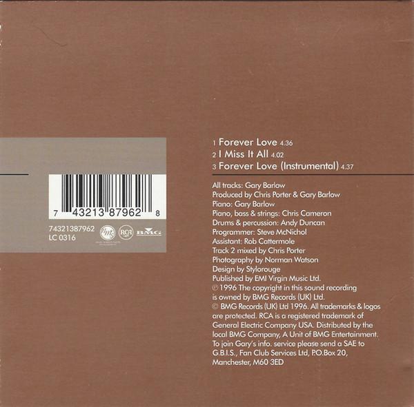 Gary Barlow - Forever Love - Cd