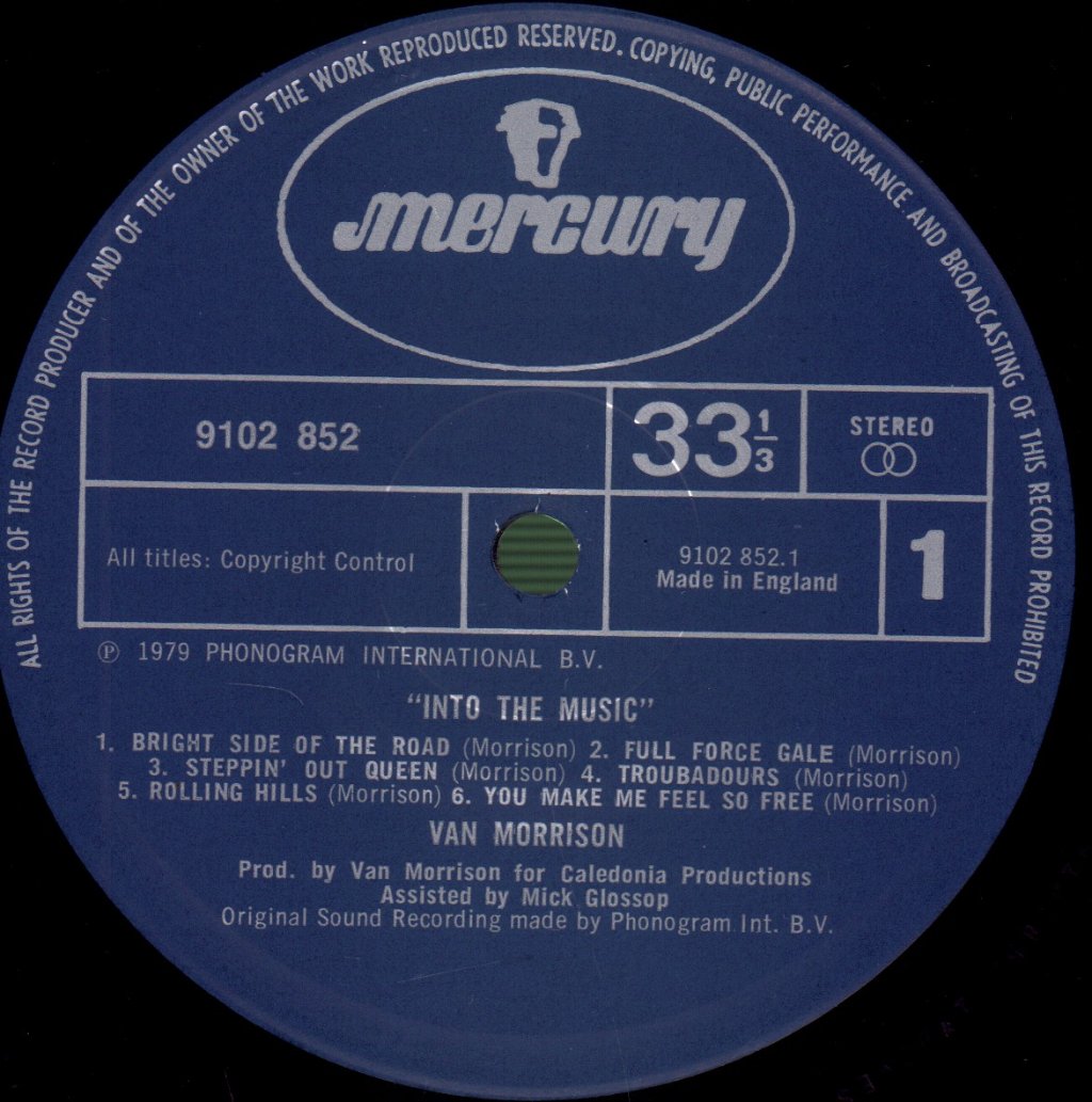 Van Morrison - Into The Music - Lp