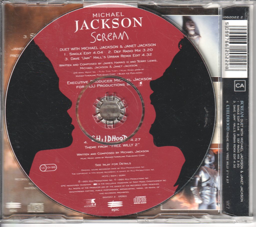 Michael Jackson - Scream - Cd