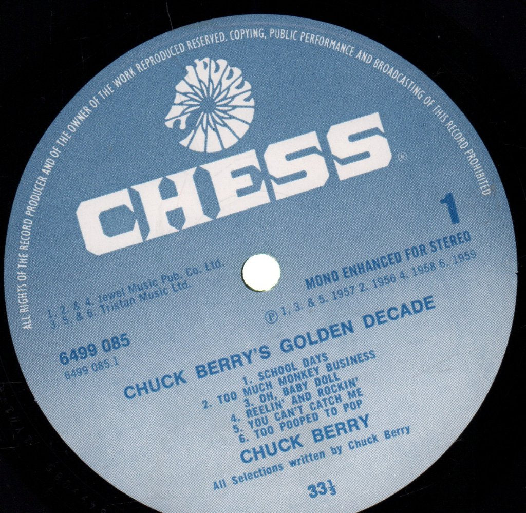 Chuck Berry - Chuck Berry's Golden Decade - Double Lp