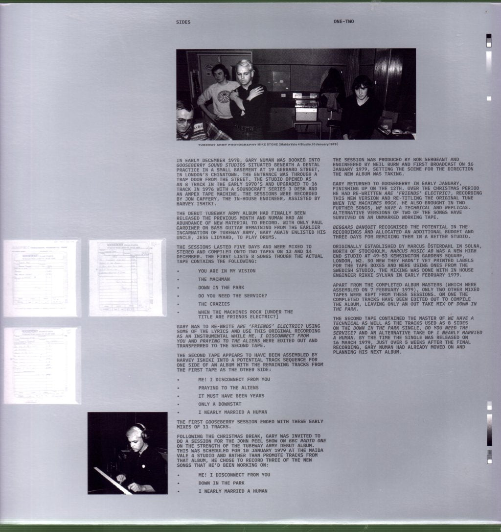 Tubeway Army - Replicas (The First Recordings) - Double Lp