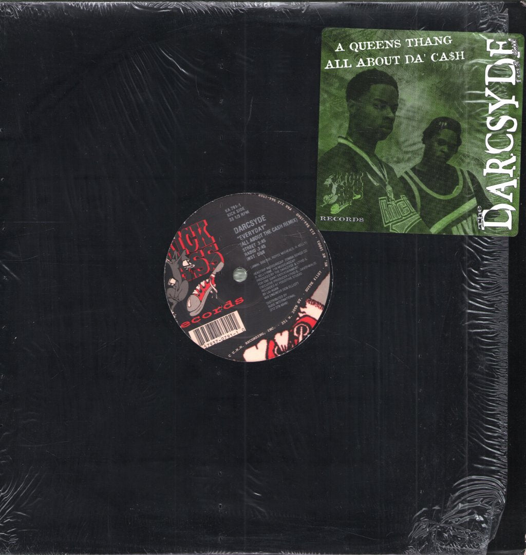 Darcsyde - Everyday (All About The Cash Remix) / Queens Stand Strong - 12 Inch