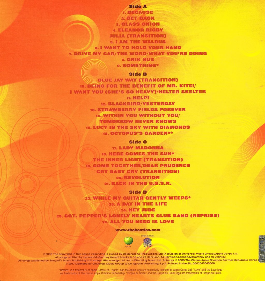 Beatles - Love - Double Lp