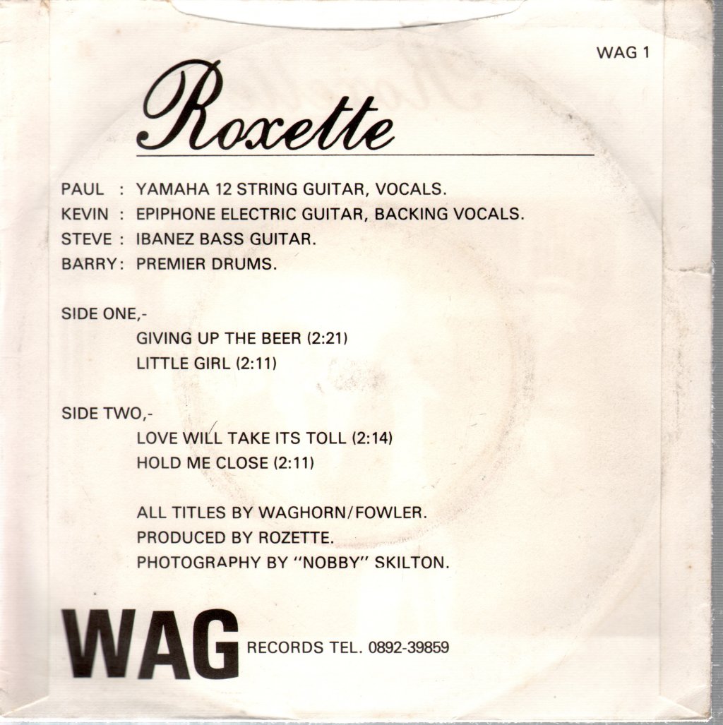Roxette (Uk) - Roxette - 7 Inch