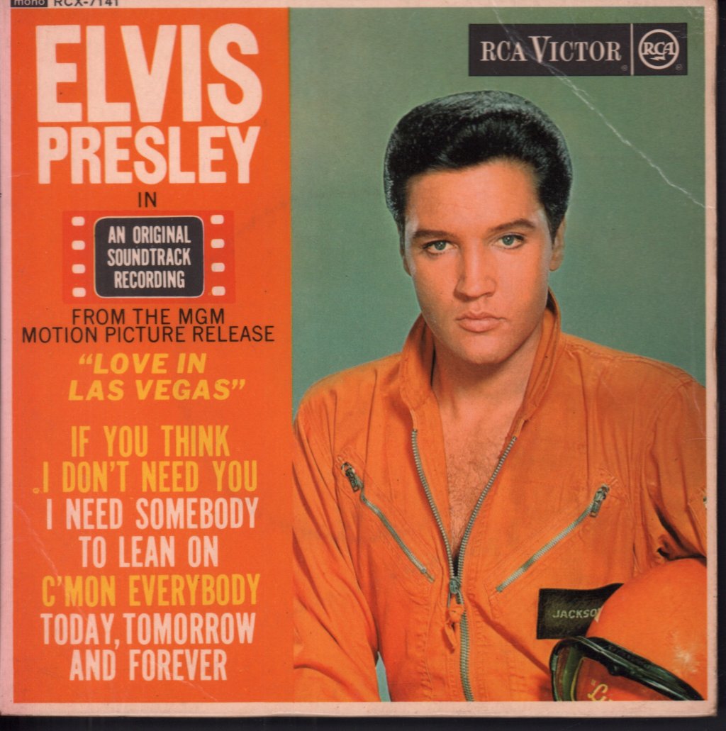 Elvis Presley - Love In Las Vegas - 7 Inch