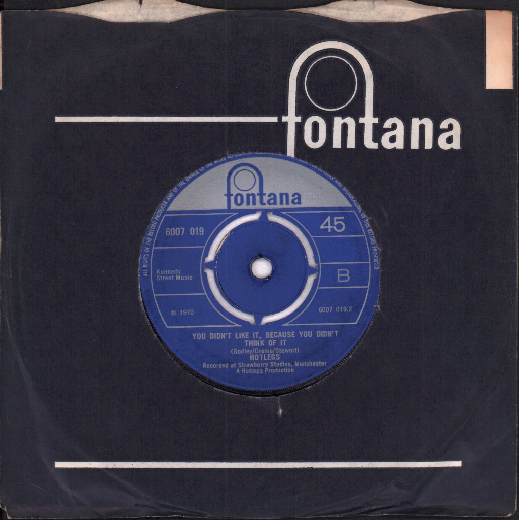 Hotlegs - Neanderthal Man - 7 Inch