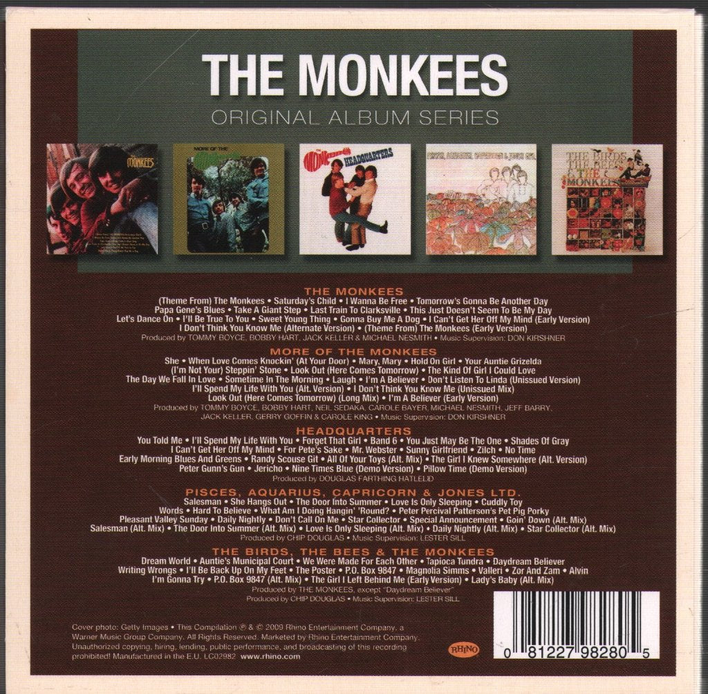 Monkees - Original Album Series - Cd Set