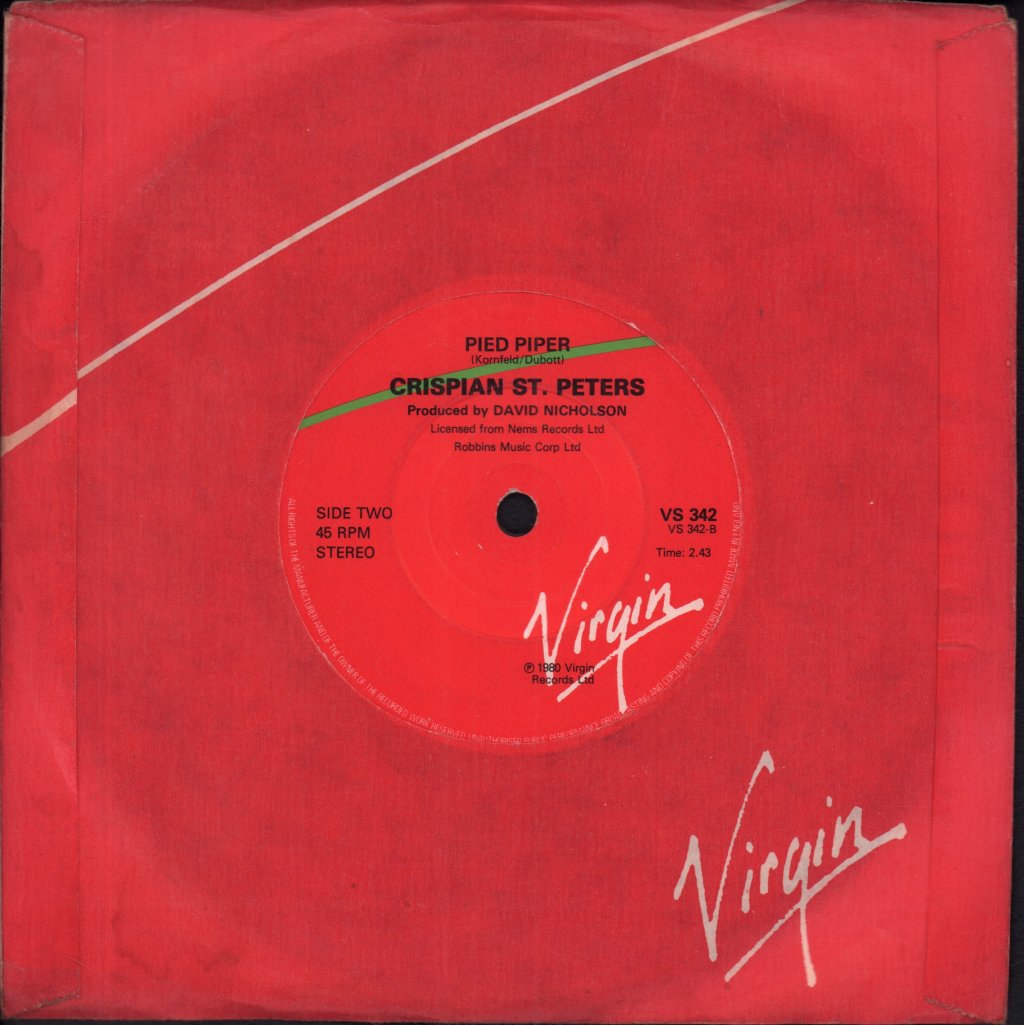 Crispian St Peters - You Were On My Mind - 7 Inch