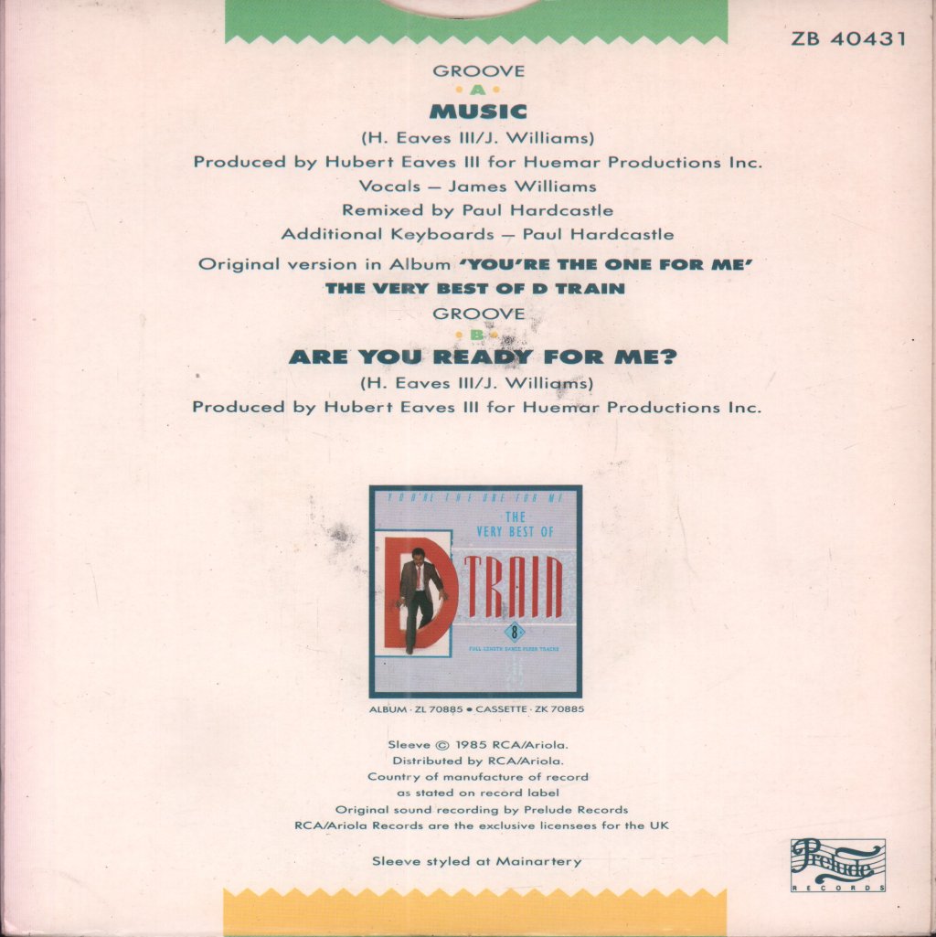 D Train - Music - 7 Inch