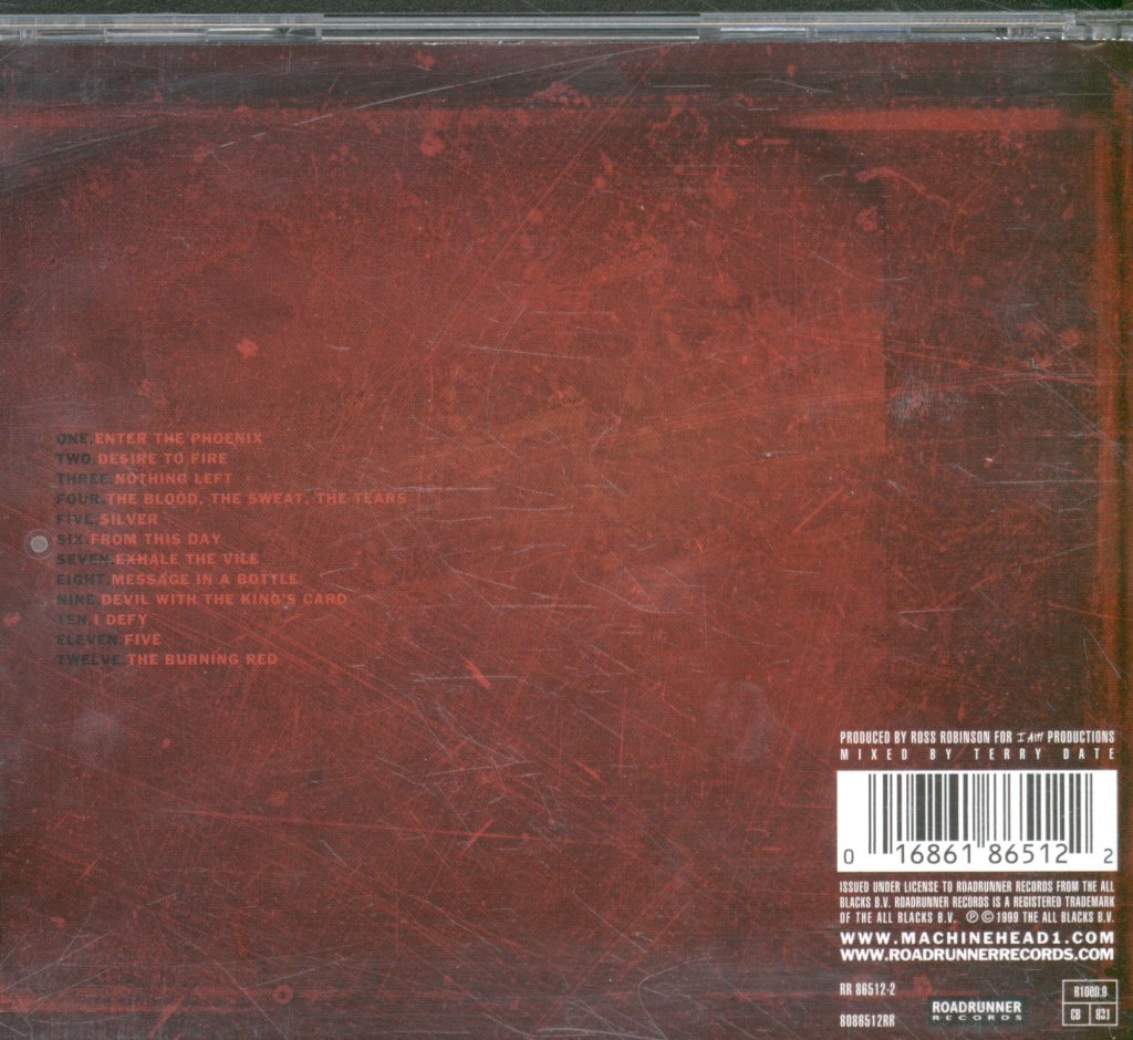 Machine Head - Burning Red - Cd