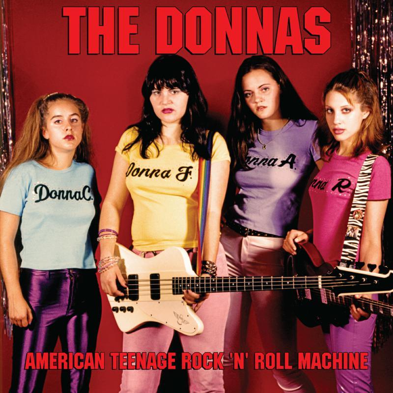 Donnas - American Teenage Rock 'n' Roll Machine (Fire Orange With Black Swirl Vinyl Edition) - Lp