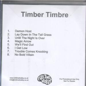 Timber Timbre - Timber Timbre - Cdr