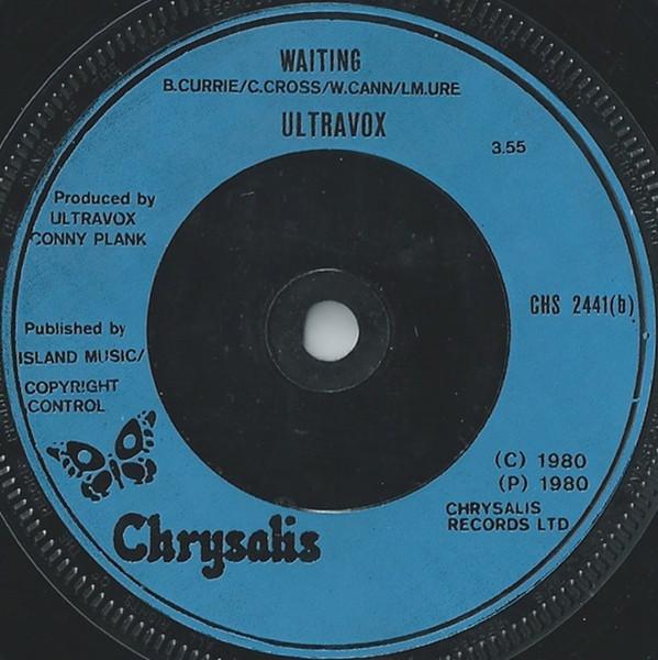 Ultravox - Sleepwalk - 7 Inch