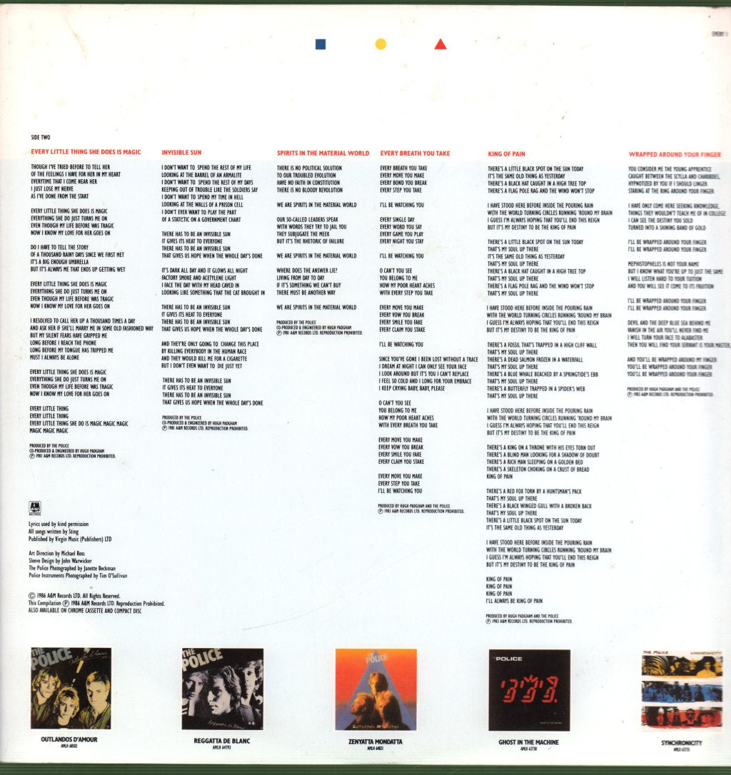 Police - Every Breath You Take (The Singles) - Lp