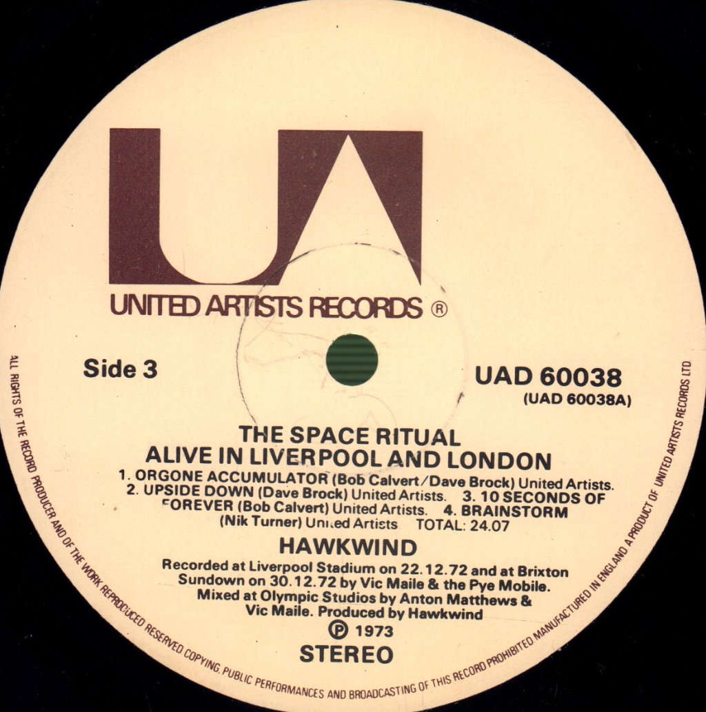 Hawkwind - Space Ritual - Double Lp