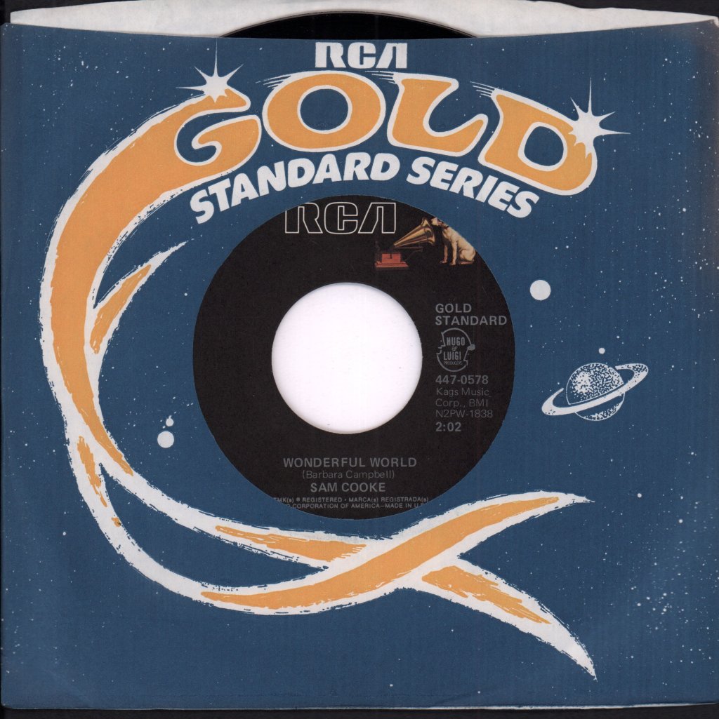 Sam Cooke - Everybody Loves To Cha Cha Cha / Wonderful World - 7 Inch