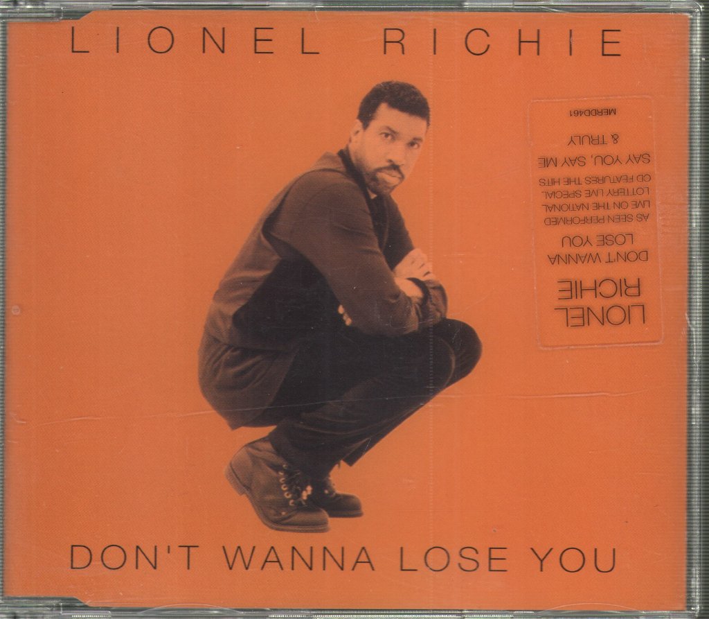 Lionel Richie - Don't Wanna Lose You - Cd