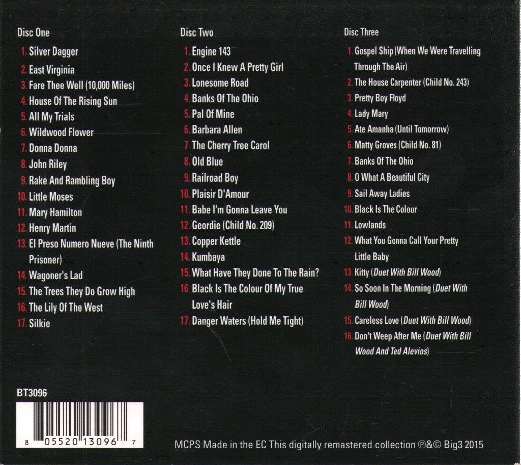 Joan Baez - Absolutely Essential 3 CD Collection - Cd Set