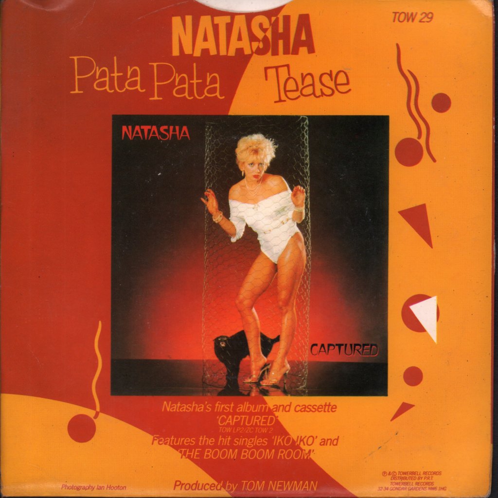 Natasha (Early 80'S Singer) - Pata Pata - 7 Inch