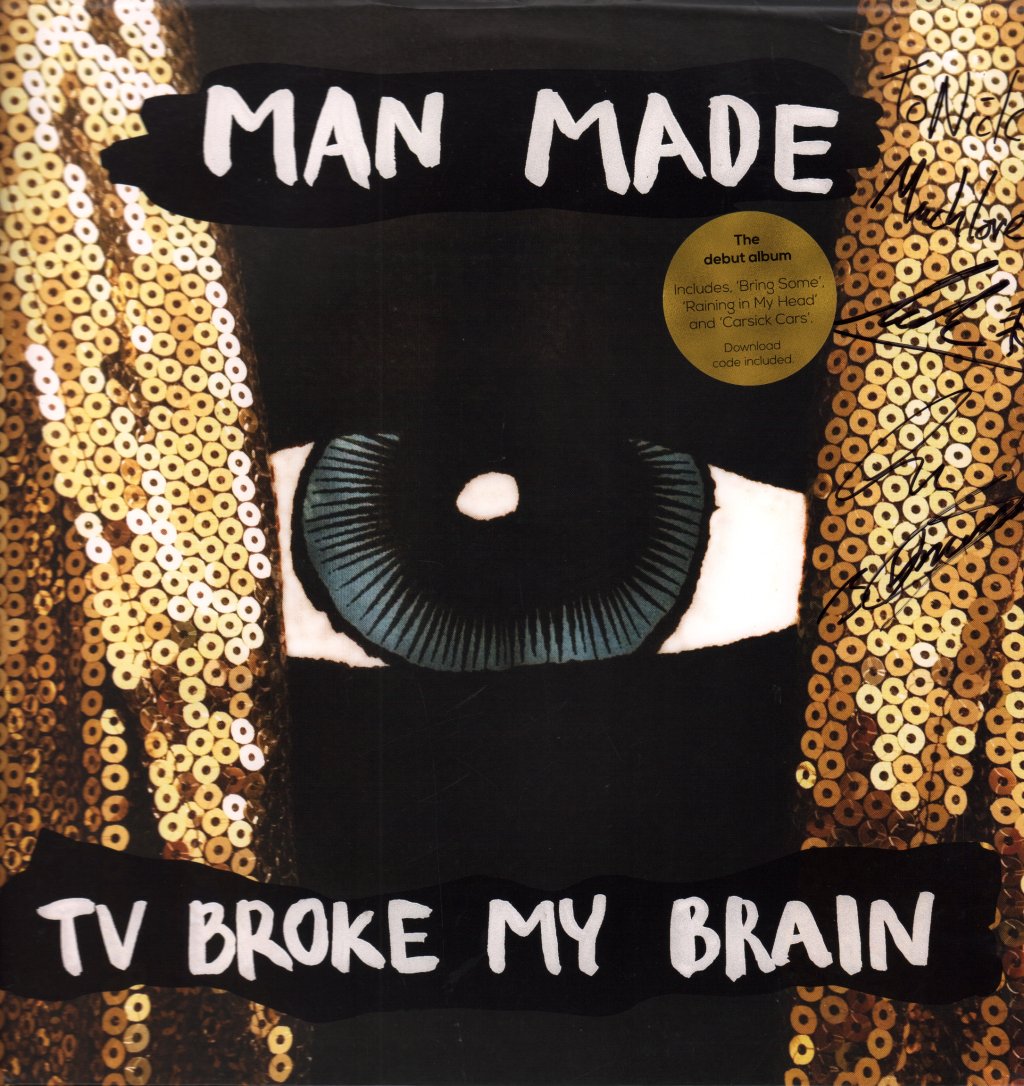 Man Made - TV Broke My Brain - Lp