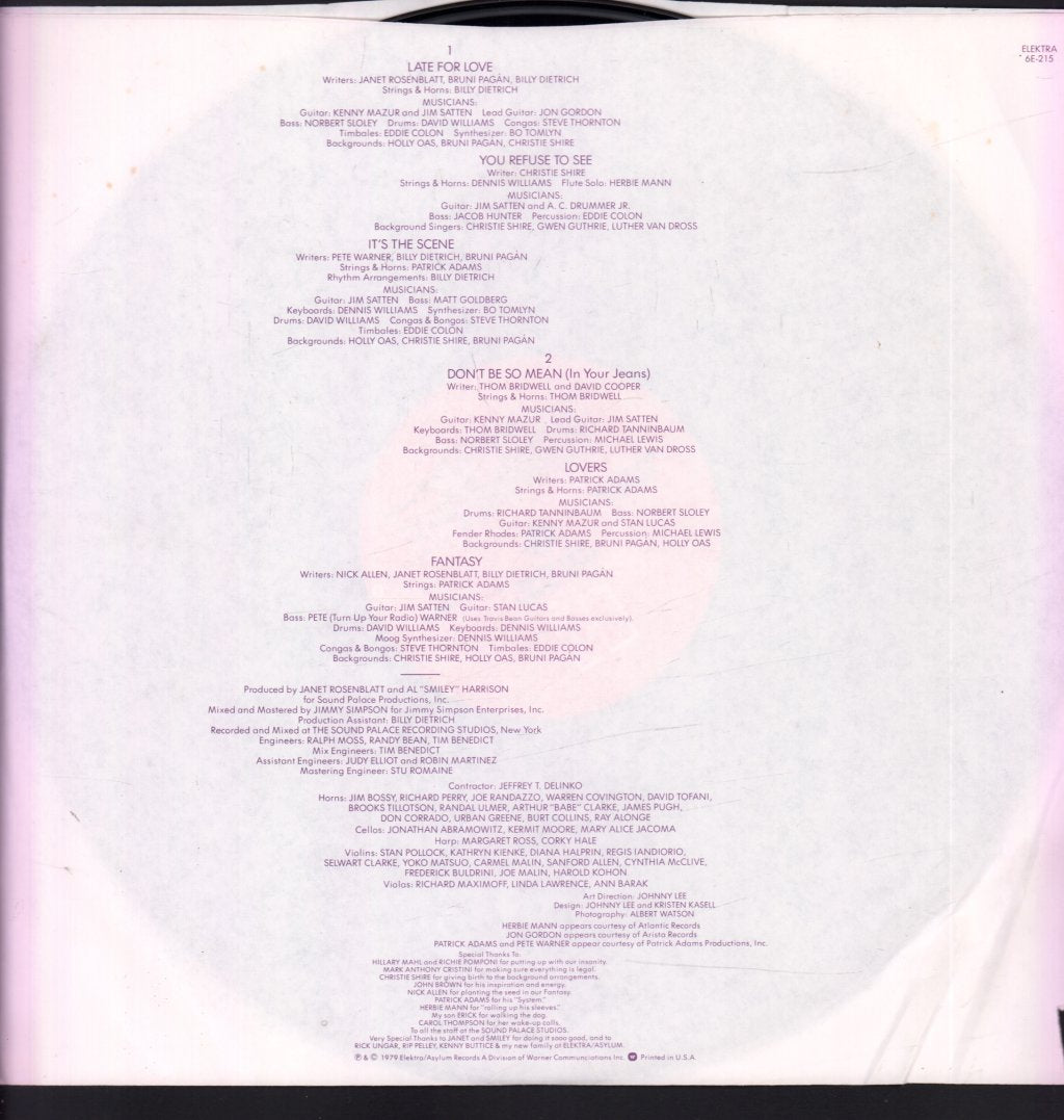 Bruni Pagan - Just Bruni - Lp