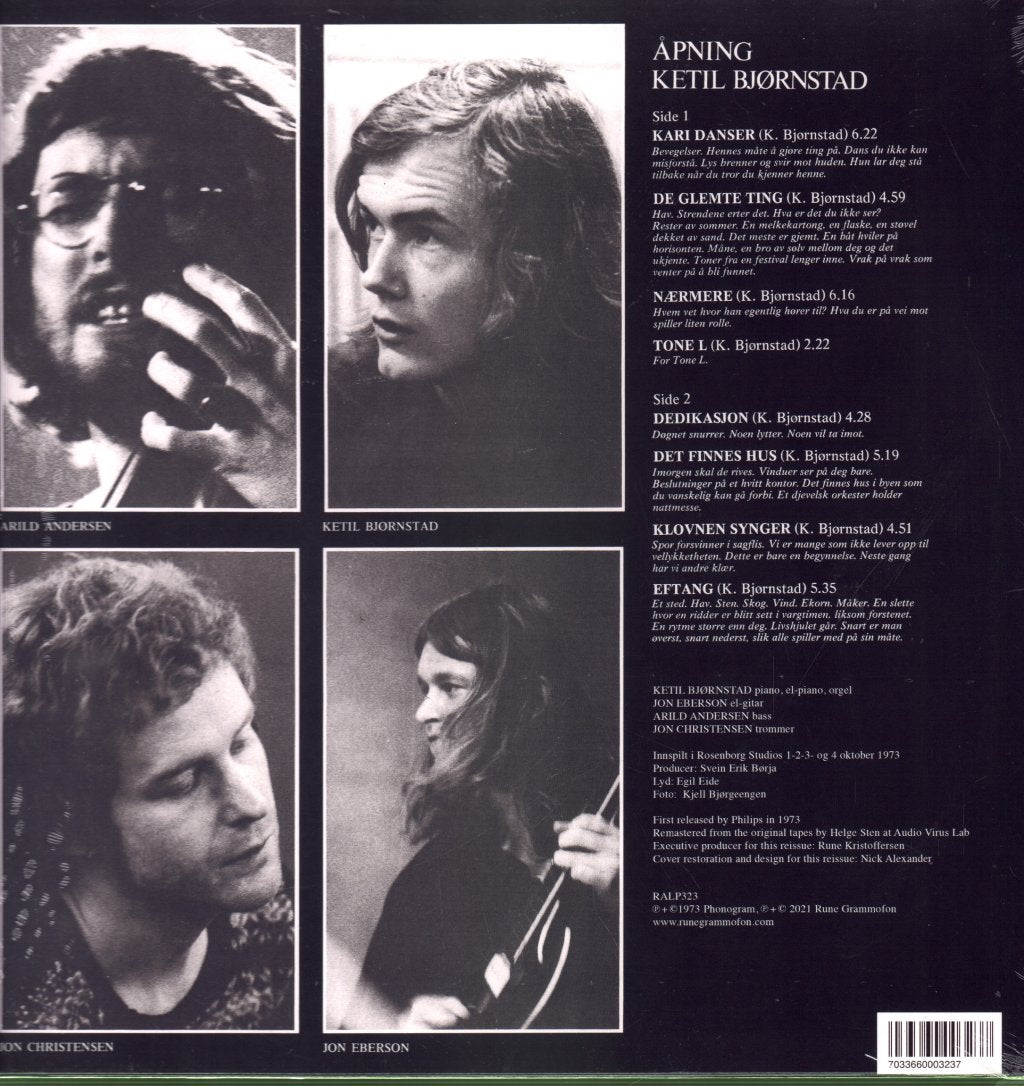 Ketil Bjornstad - Apning - Lp