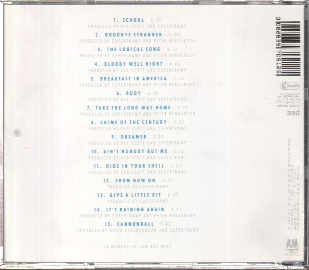 Supertramp - Very Best Of Supertramp - Cd