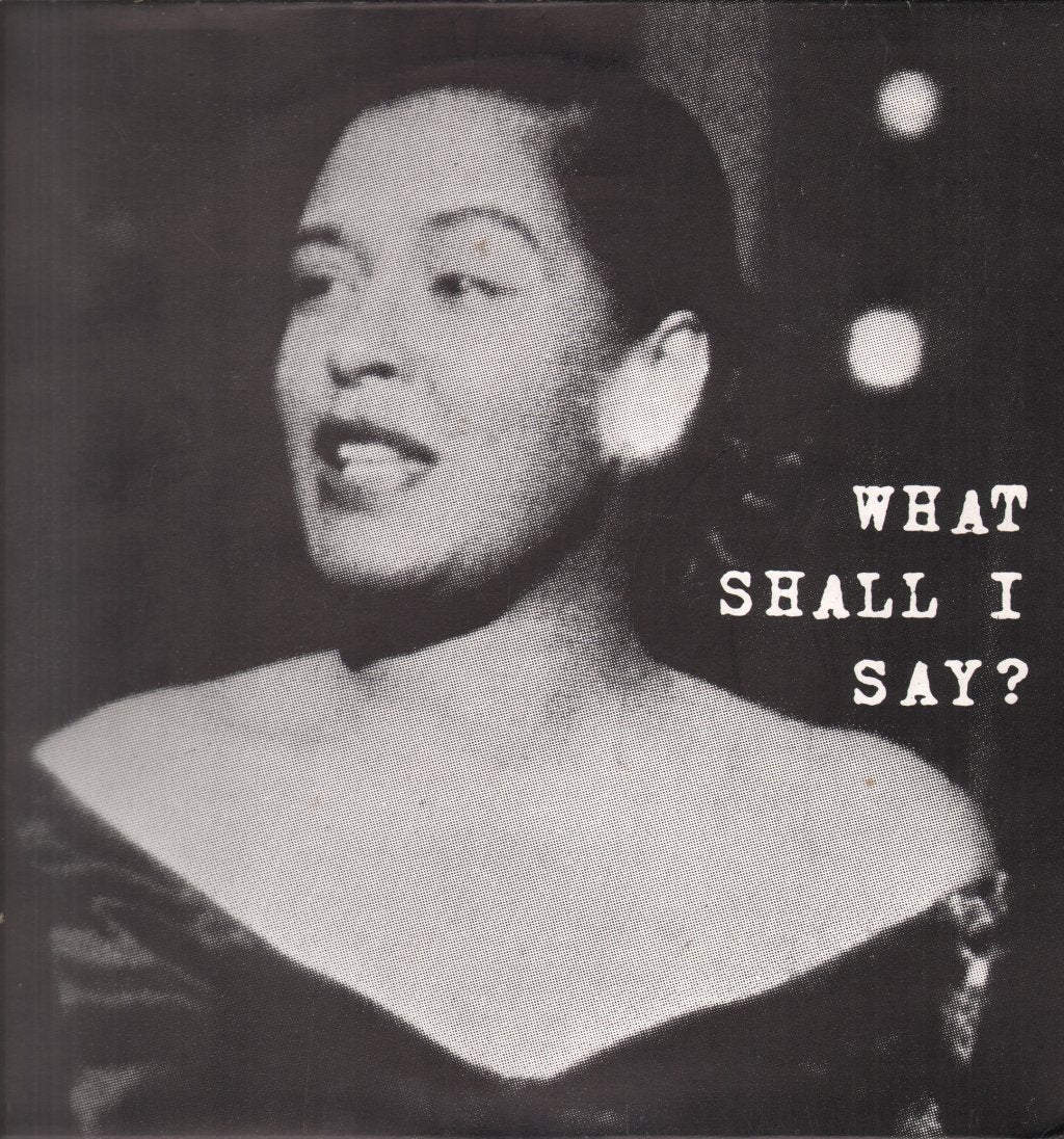 Billie Holiday - What Shall I Say? - Lp