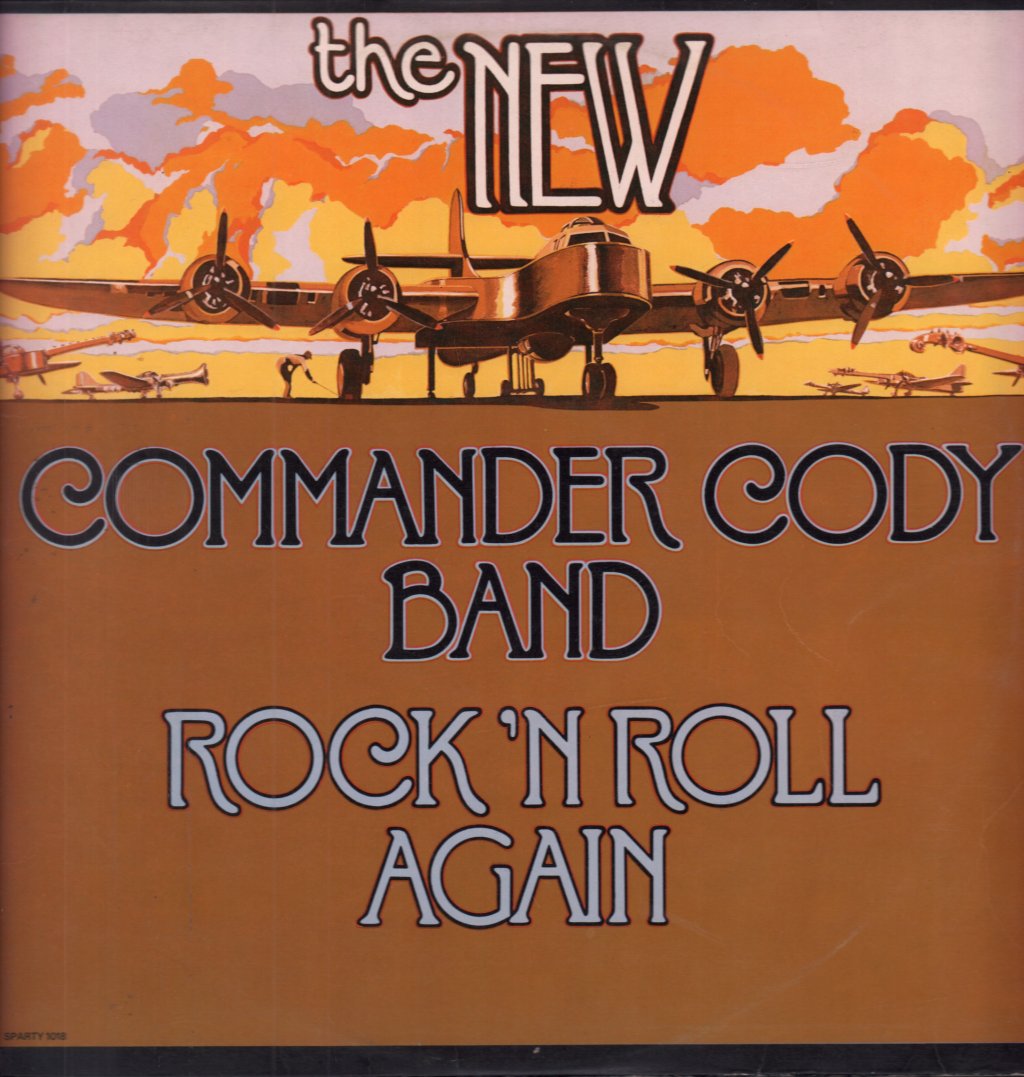 New Commander Cody Band - Rock N Roll Again - Lp