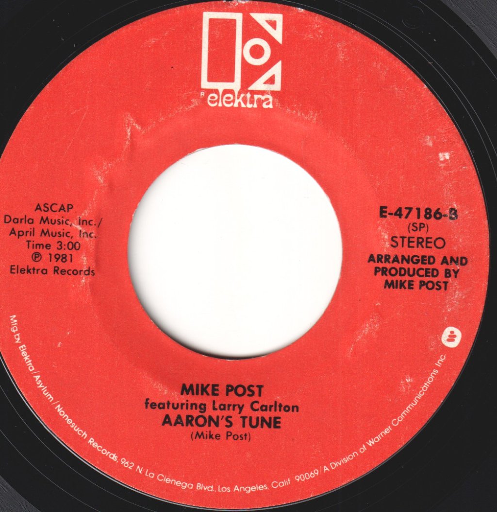 Mike Post - Theme From Hill Street Blues - 7 Inch