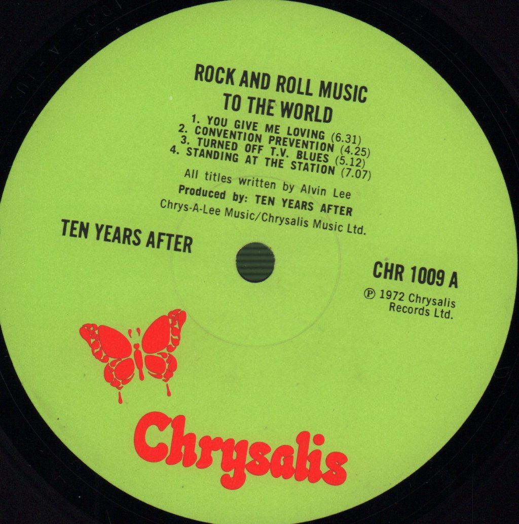Ten Years After - Rock And Roll Music To The World - Lp