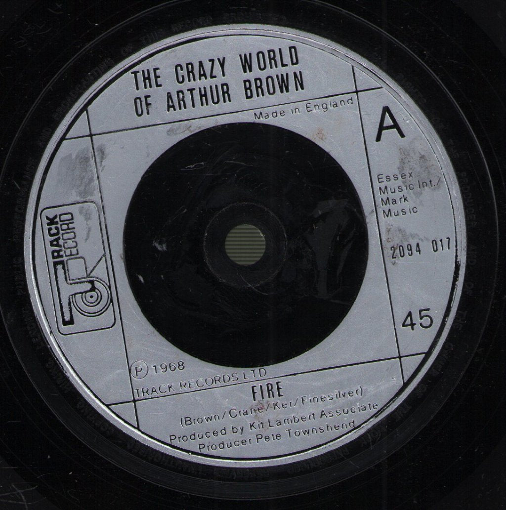Thunderclap Newman/Crazy World Of Arthur Brown - Something In The Air / Fire - 7 Inch