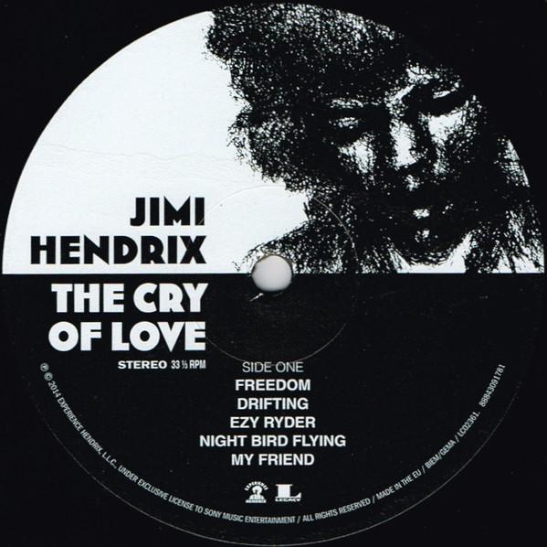 Jimi Hendrix - Cry Of Love - Lp