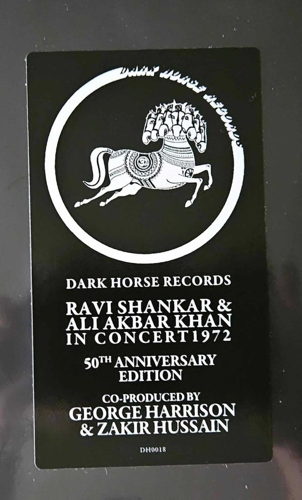 Ali Akbar Khan - In Concert 1972 - Double Lp