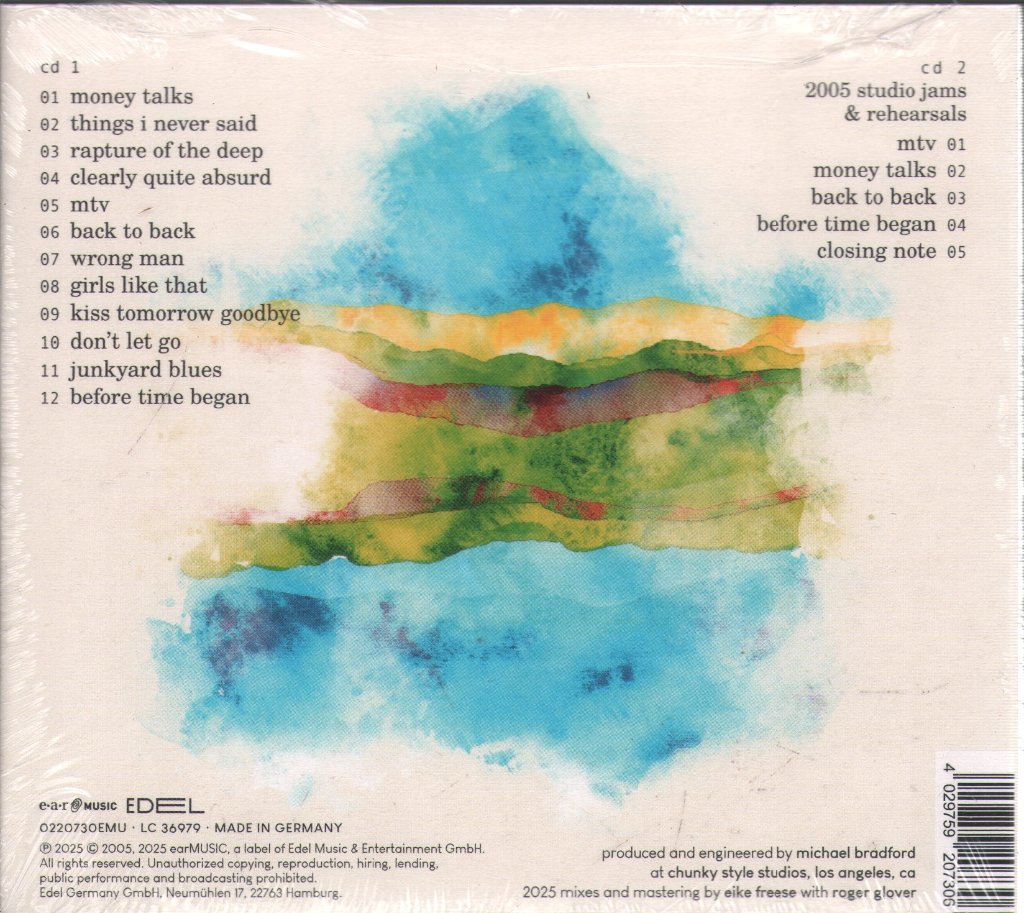 Deep Purple - Raptures of the Deep (20th Anniversary Remix) - Double Cd