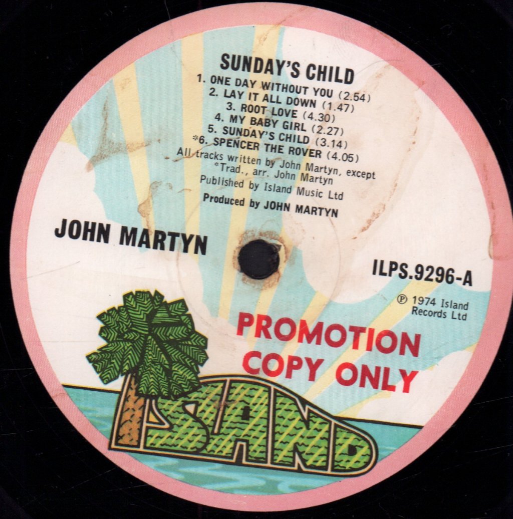 John Martyn - Sunday's Child - Lp