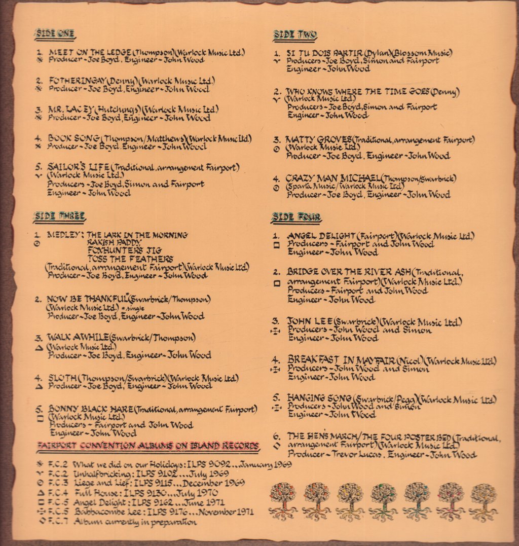 Fairport Convention - History Of - Double Lp