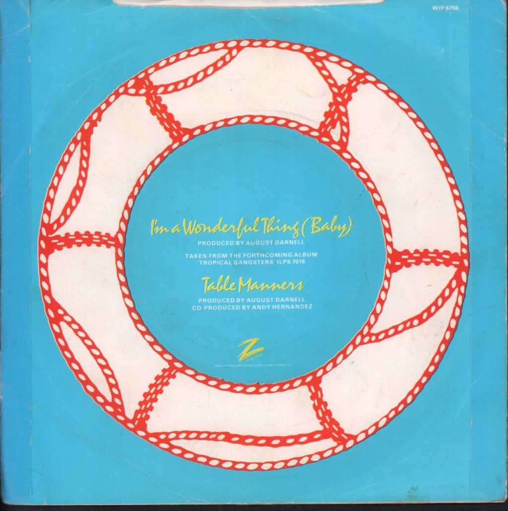 Kid Creole And The Coconuts - I'm A Wonderful Thing Baby - 7 Inch