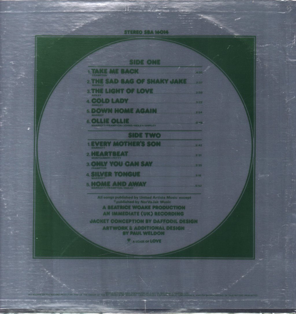 Humble Pie - Town & Country - Lp