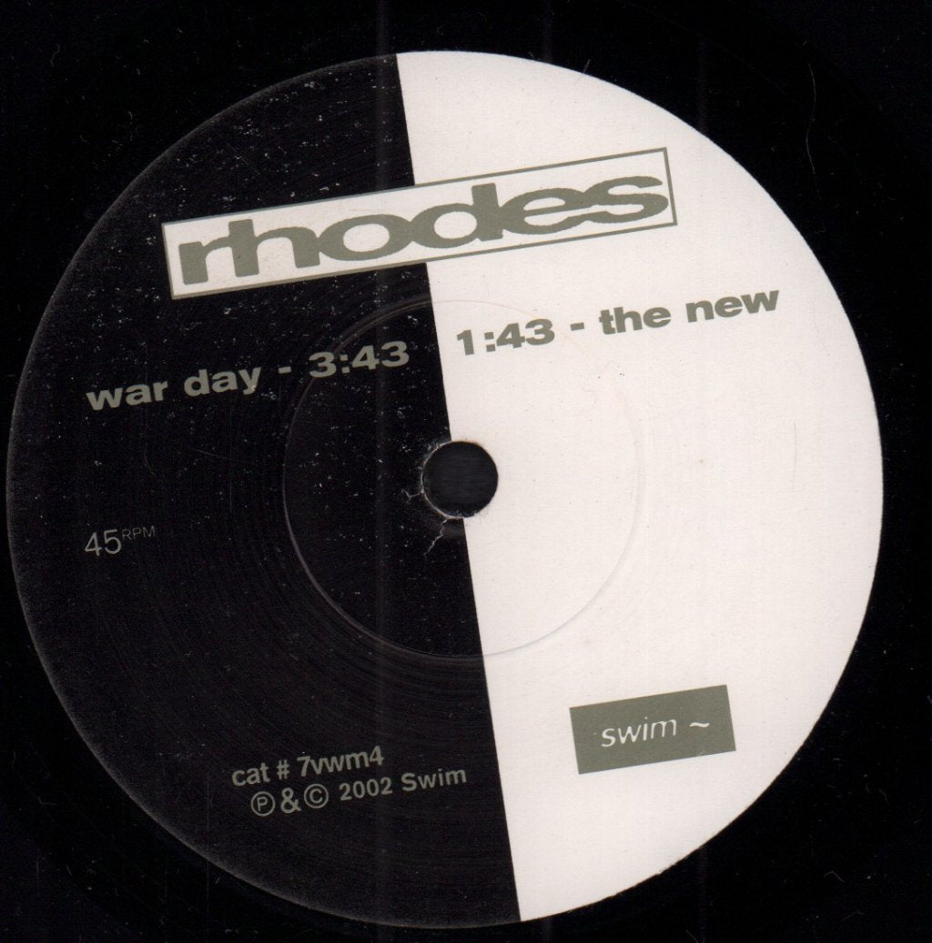 rhodes - War Day - 7 Inch